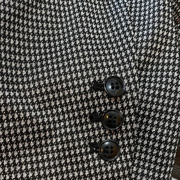 Lane Bryant Women's Houndstooth Cropped Blazer 18P - Picture 4 of 6